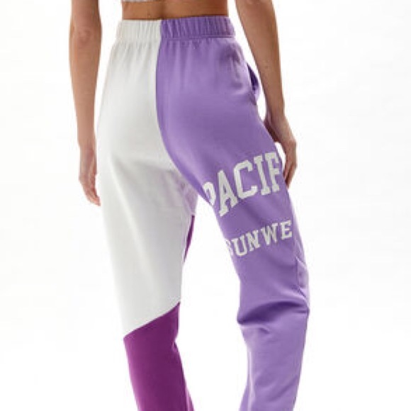 Pacsun Colorblock Spliced Jogger Sweatpants - Picture 3 of 10